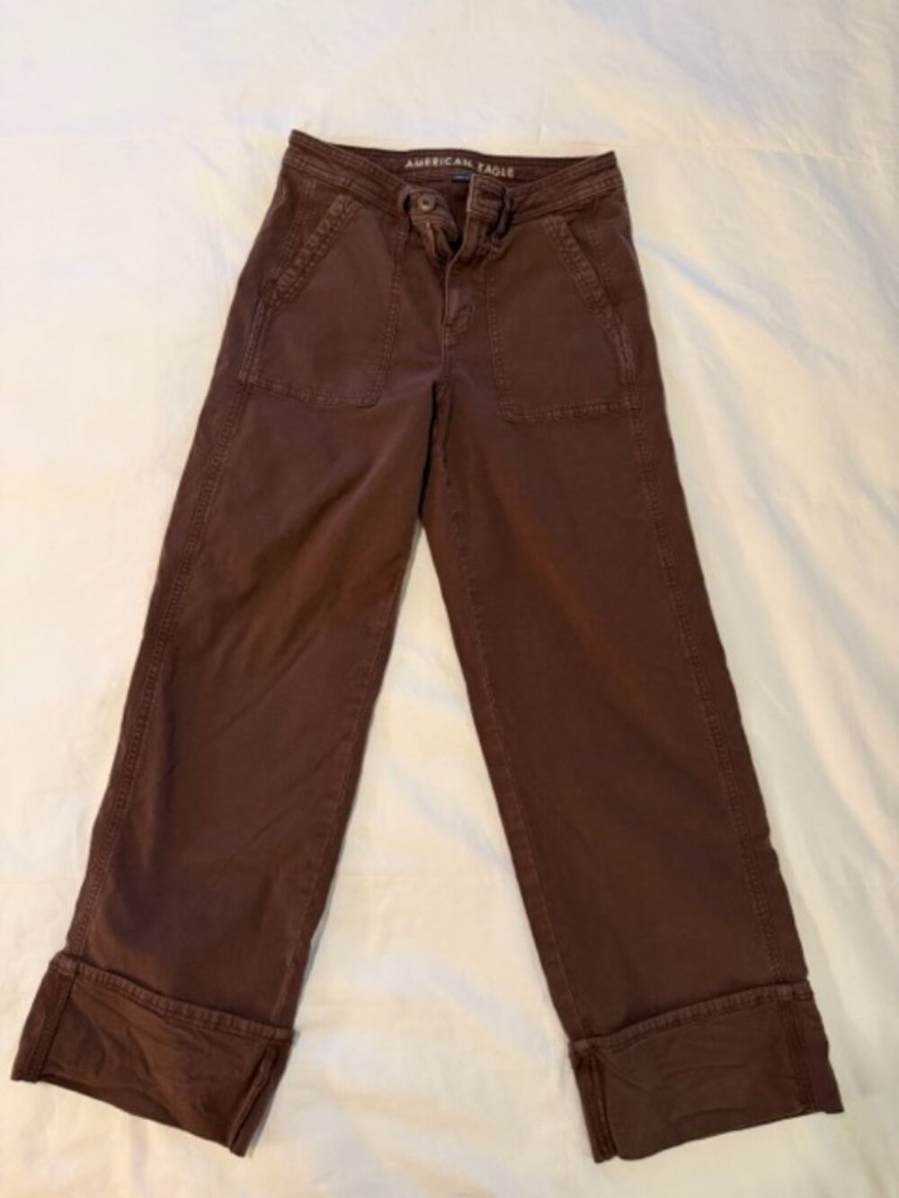 American Eagle Outfitters Women's Dark Brown Jeans